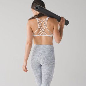 LULULEMON | free to be zen bra in white size 10